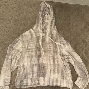 Dress Forum Gray Tie-Dye Hoodie